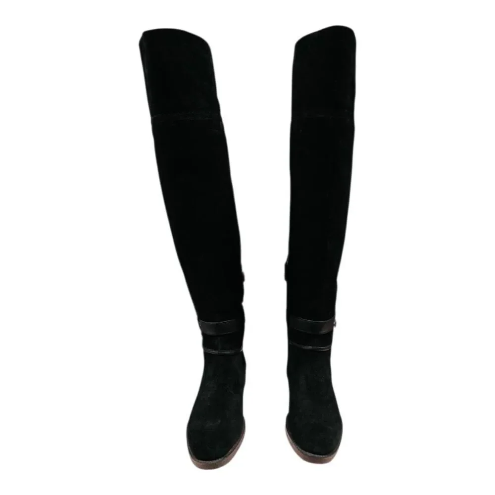 NWD FRANCO SARTO Crimson Over The Knee Boot Size 5M-WC
